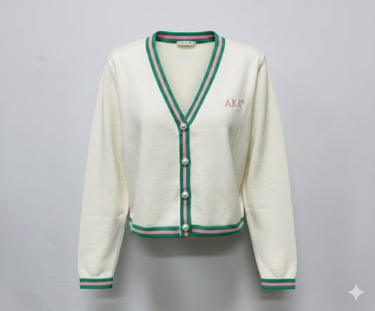 AKA Knit Varsity Cardigan