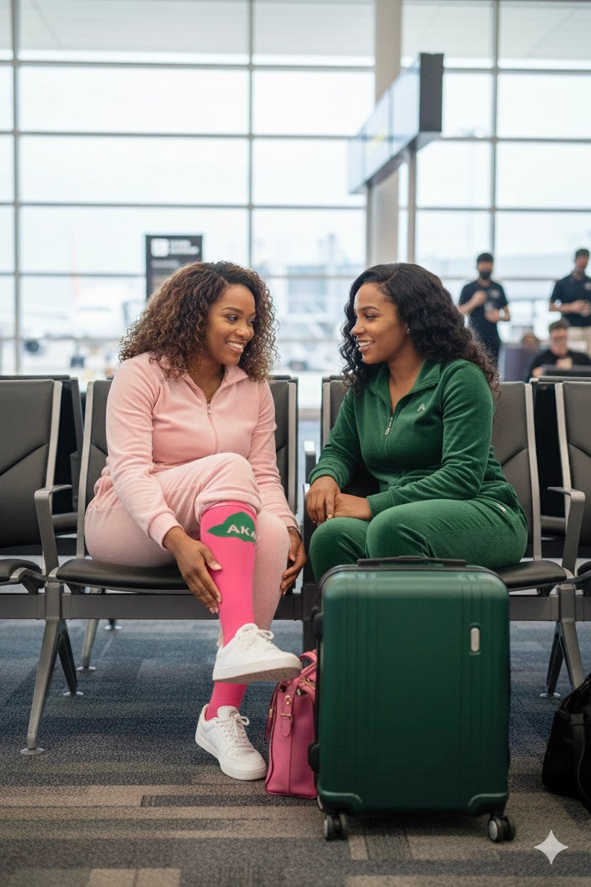 ALPHA KAPPA ALPHA Compression Socks